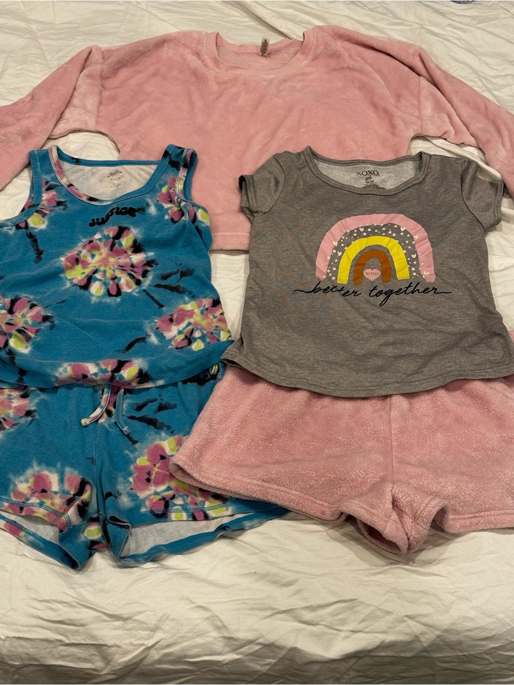Two sets with sweater